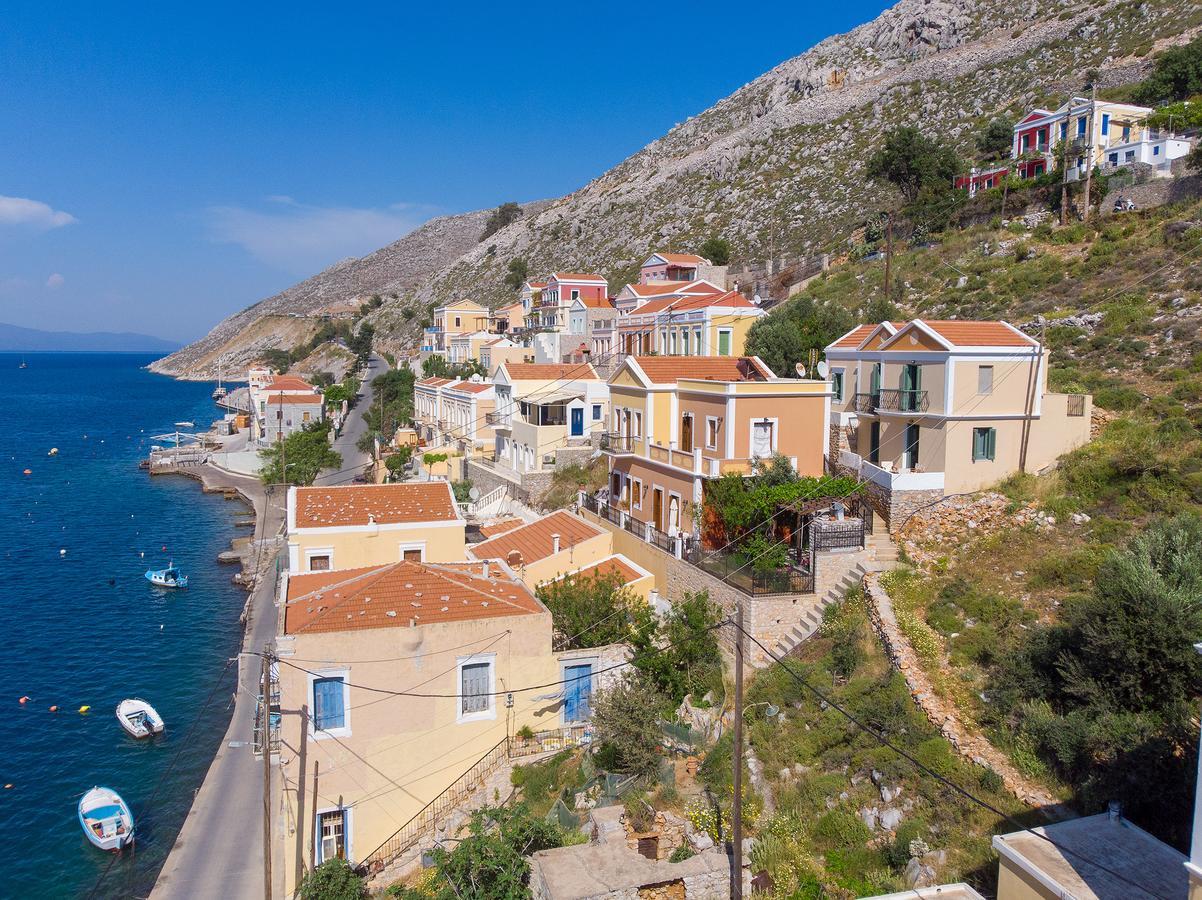 Blue Wave Aigli Villa Symi Exterior foto