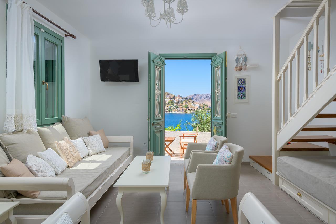 Blue Wave Aigli Villa Symi Exterior foto